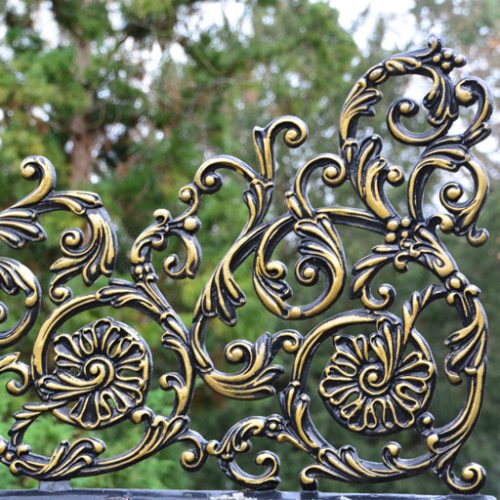 رنگ‌ آمیزی کوره‌ای در فرفورژه